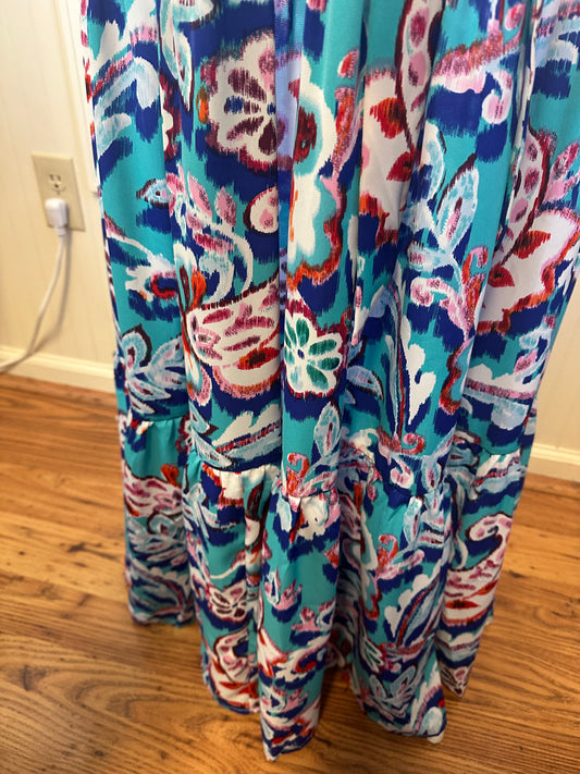 She & Sky Midi Dress