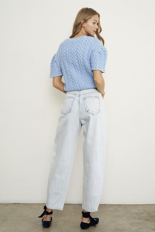 JEANS SLOUCH CON GLOBO