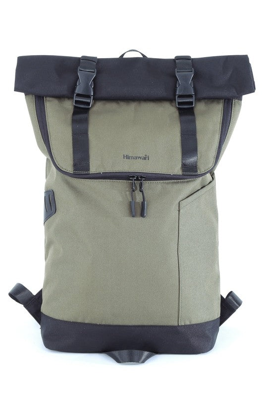 COURIER-INSPIRED URBAN BACKPACK-MOCHA