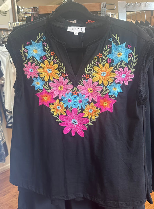 THML Embroidered Top