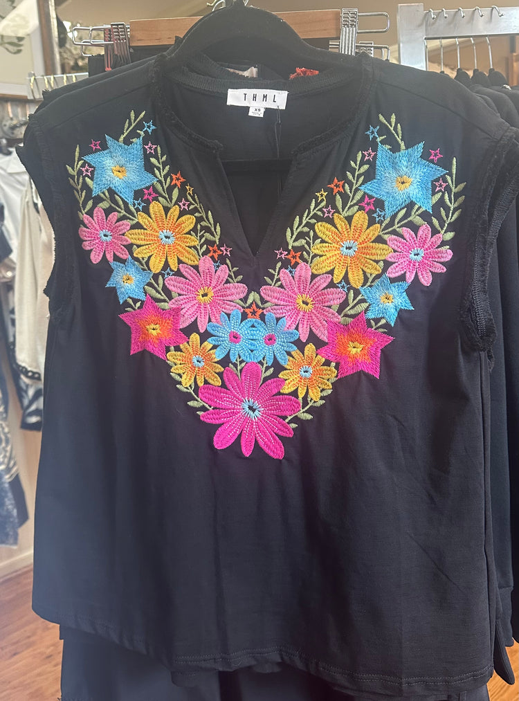 THML Embroidered Top