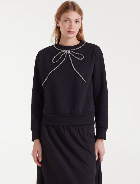 Bow Tie Bling Sweatshirt