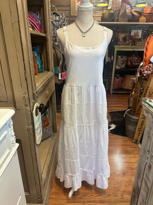 Dylan Brand Sleeveless white dress